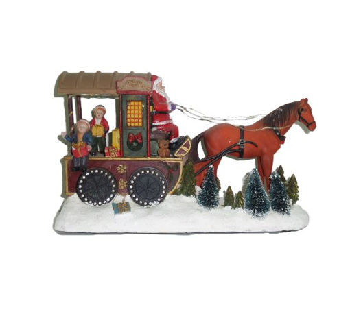 Picture of CHRISTMAS HORSE SCENE MUSICAL & LIGHT UP